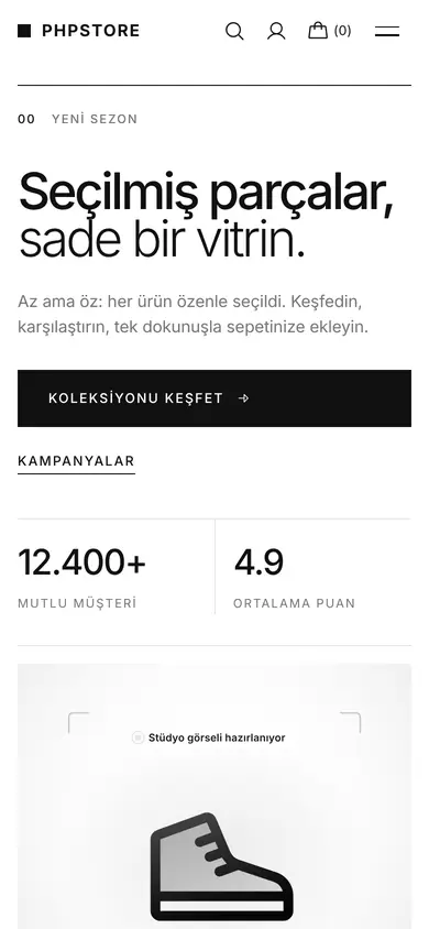 Minio teması: telefondaki gerçek görünüm